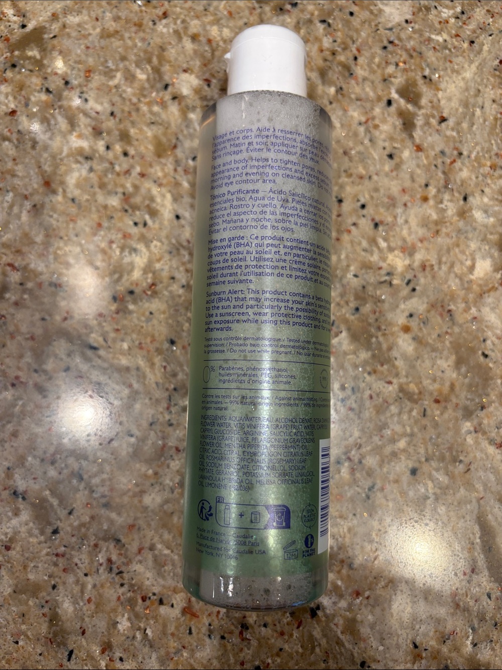 NEW CAUDALIE Vinopure Natural Salicylic Acid Pore Minimizing Toner - Picture 5 of 5